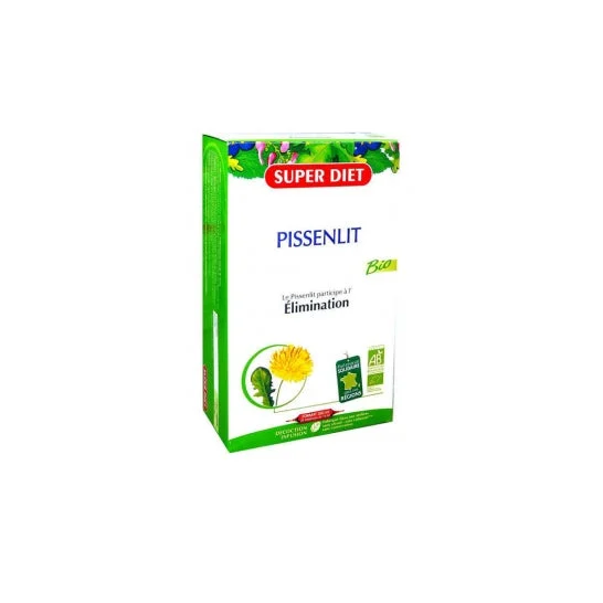 Super Dieta Organic dente di leone biologico 20 fiale di 15ml