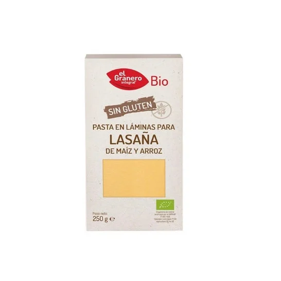 Granero Integral Lasagna di riso al mais S/G Bio 250g