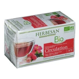Infusione di erbe Ibisco Ibisco Ribes nero Circolazione Eliminazione Biologico 20 bustine di erbe