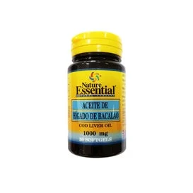 Nature Essential Olio Fegato di Merluzzo 410mg 50 Softgel