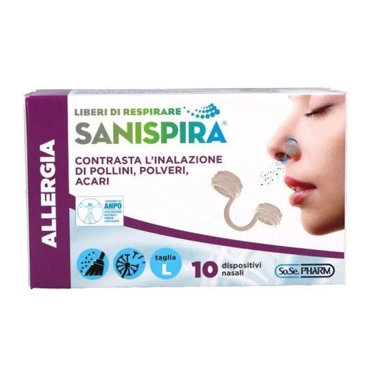 Sanispira Allergy Taglia L 10 Unità