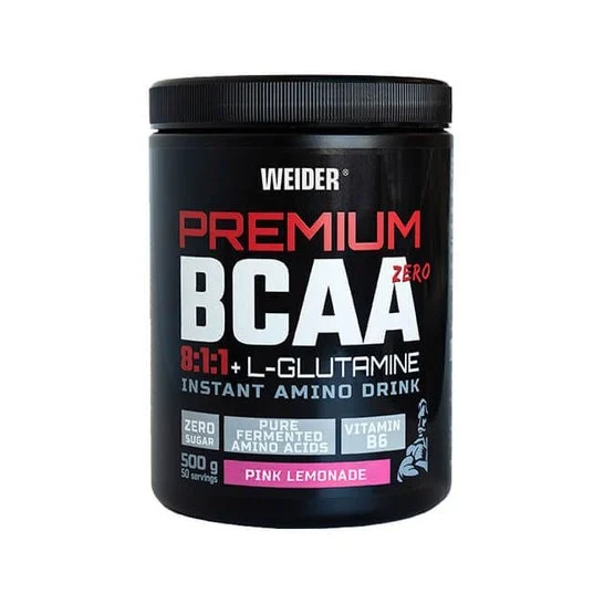 Weider Bcaa 8:1:1 +L Glutammina Rosa Limone 500g
