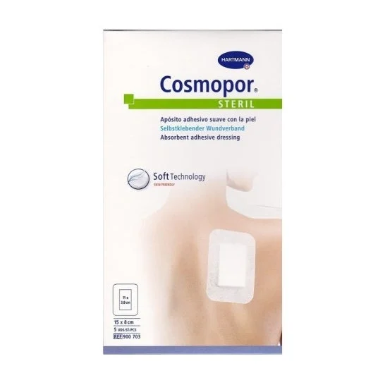 Cosmopor Steril 15x8cm 5 medicazioni