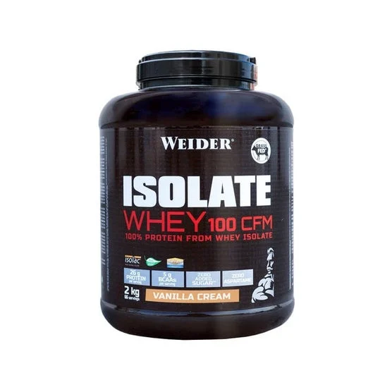 Weider Isolate Whey 100 CFM Crema de Vainilla 2kg