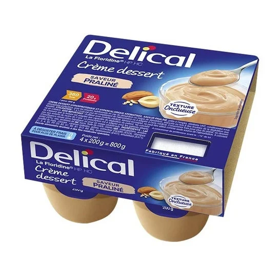 Delical La Floridine Crema HP Praline 4x200g