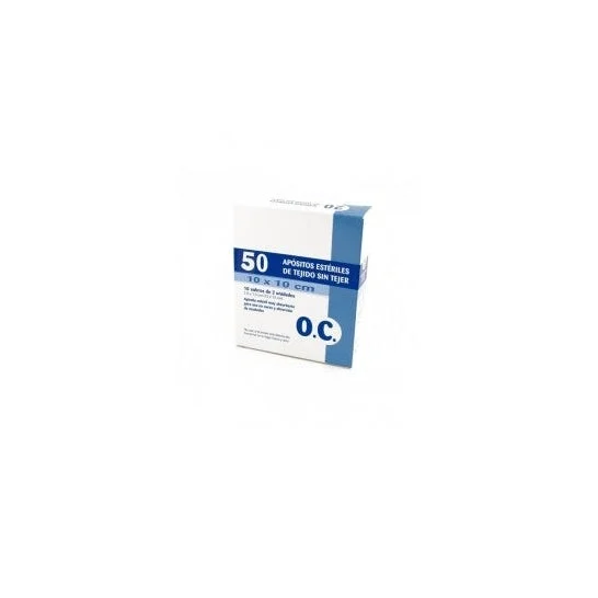 Compressa in tessuto non tessuto sterile O.C. 10cmx10cm 50uds