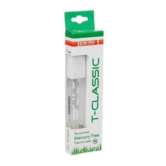 Ca-Mi T-Classic Termometro Mercury Free Vetro Celcius 1 Unità