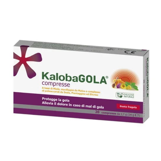 Schwabe Kaloba Fresa Garganta 24caps