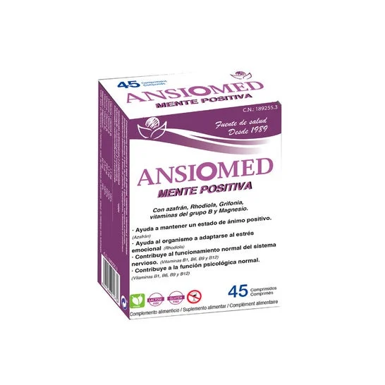 Comp Mente Positiva Ansiomed 45 Comp