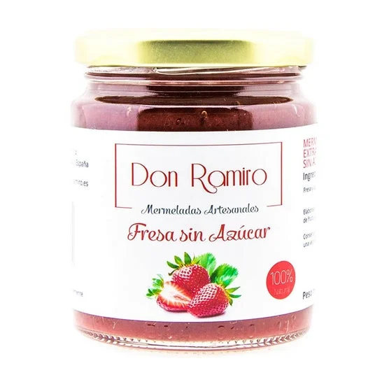Mermeladas Don Ramiro Fragole Senza Zucchero 212g