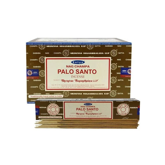 Satya Incenso Palo Santo Nag Champa 12x15g