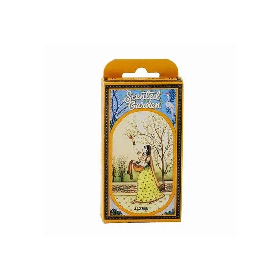 Cono d'incenso al gelsomino del giardino profumato Radhe Shyam 1pz