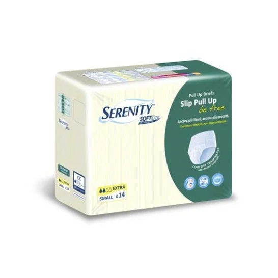 Serenity Pull Up Soft Dry Be Free Extra Pannoloni TS 14 Unità