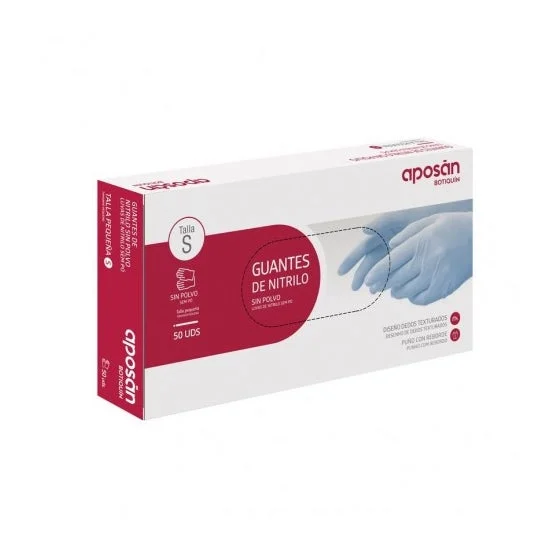 Aposan Guantes Nitrilo Ts 50uds