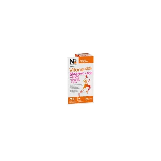 Ns Vitans Sport Magnesio +400 Citrato 10 Compresse Efervescenti