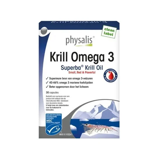 Physalis Krill Omega 3 60caps