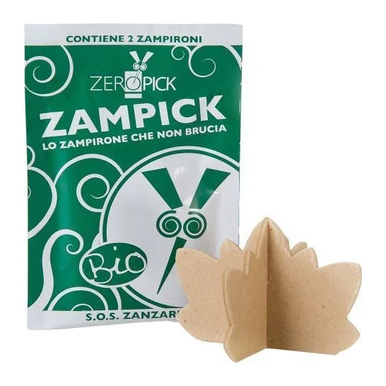 ZeroPick Zampick Sos Ambotatore Antimosquitos 2 Unità