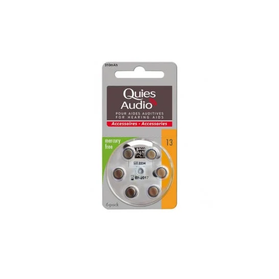 Quies Batteria Auditiva Modello 13 X6