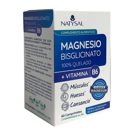 Natysal Magnesio + B6 700 Mg 60 compresse