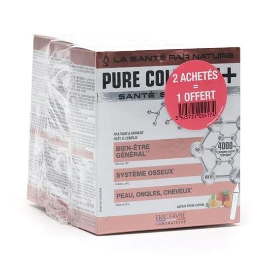 Pure Collagen Ric Favre Lot De Collagen Ric Favre