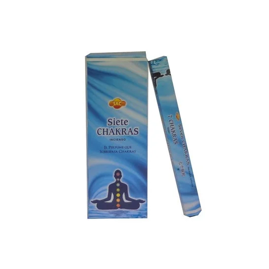 Sac Incenso Sette Chakra Pack 6 Unità