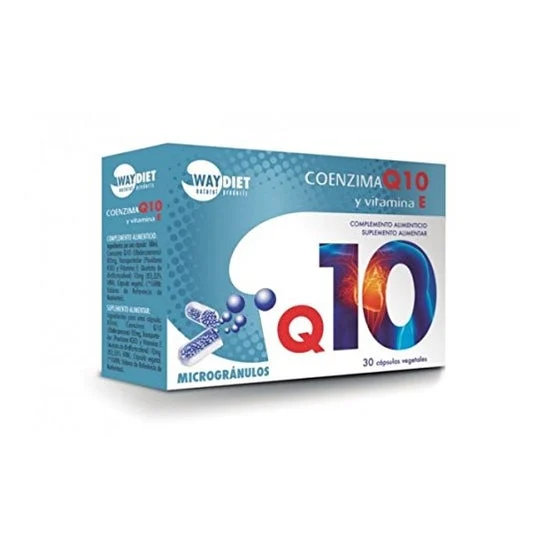 Waydiet Natural Q10 + Vit e 30caps