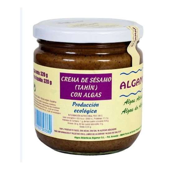 Algamar Crema Tahini al sesamo con alghe 320g