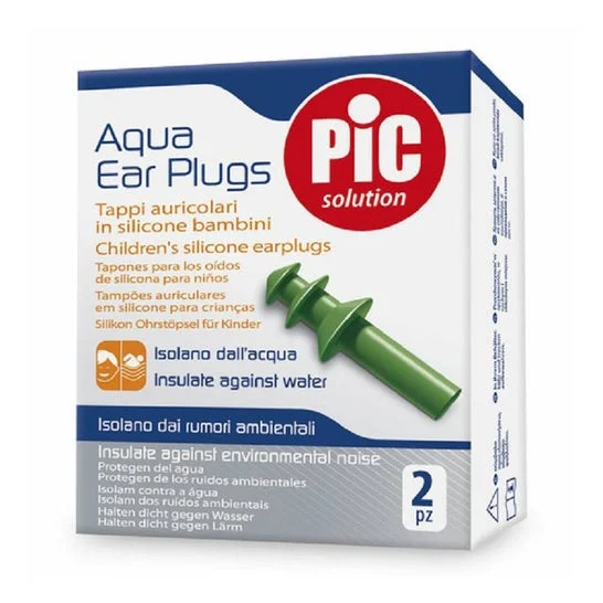 Pic Solution Aqua Ear Plugs Tappi Silicona Bambini 2 Unità