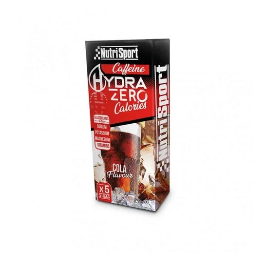 Nutrisport Hydrazero con Caffeina Cola 5 Sticks