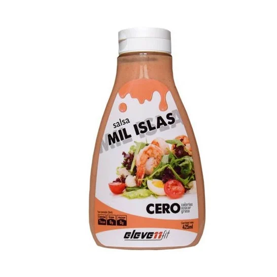 Elevenfit Salsa Sabor Mil Islas Sin Azúcar 425ml