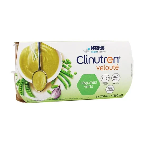 Clinutren Sopa Veloute Crema de Verduras 4x200ml