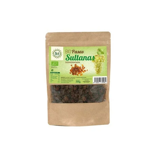 Solnatural Raisins Sultanas Bio 250g