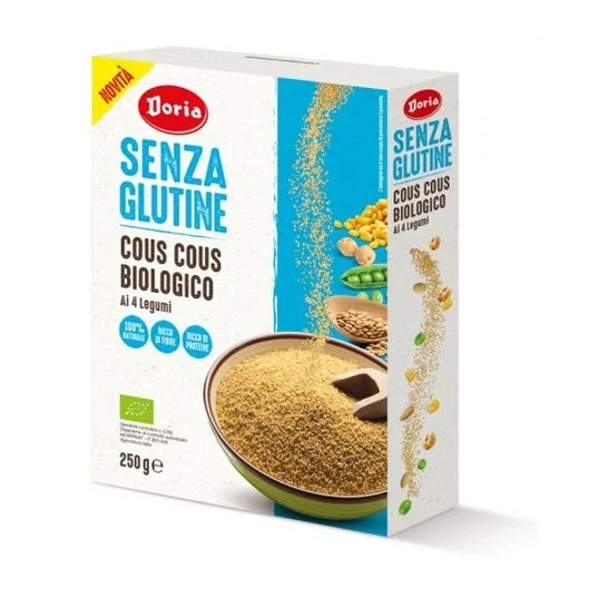 Doria Cous Cous 4 Legumes Bio 250g