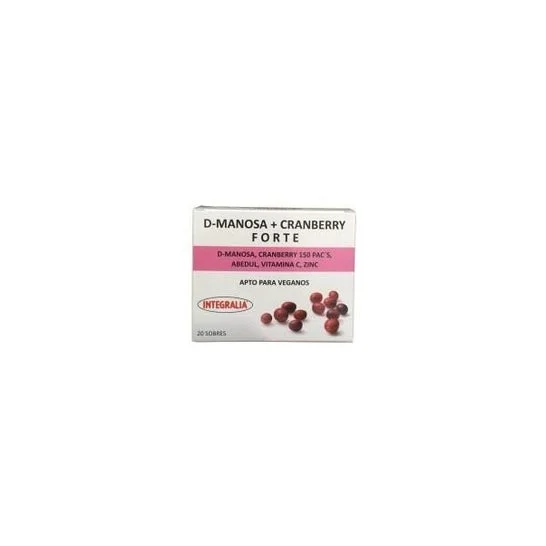 Integralia D-Mannose+Cranberry Forte Birch Vit C Zinc 20 Buste