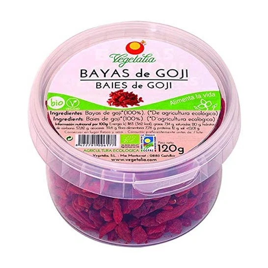 Vegetalia Bacche di Goji Bio 120g