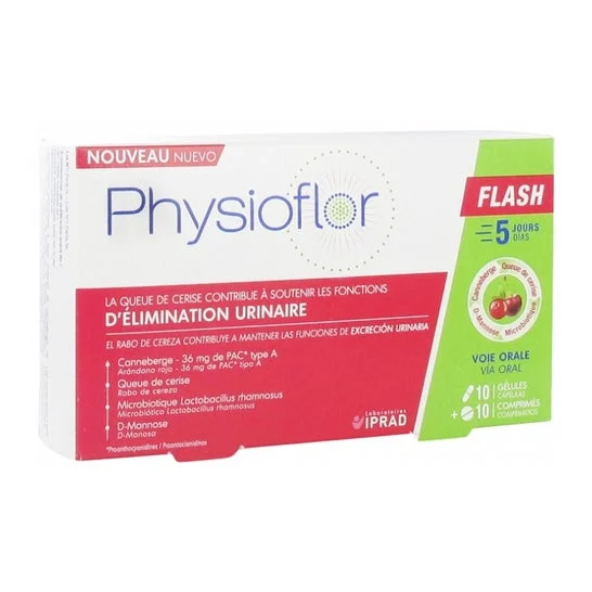 Physioflor Flash 10comp + 10caps