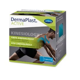 Dermaplast Nastro Kinesiologico Attivo 5x5 Blu