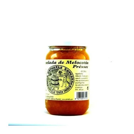 Cal Valls Marmellata di pesche senza zucchero 400 g