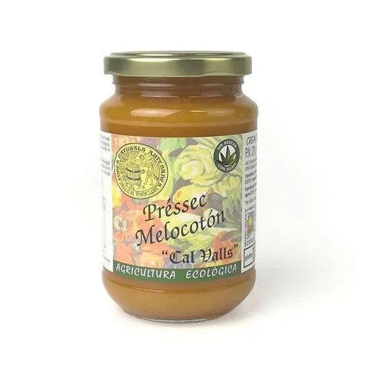 Cal Valls Marmellata di pesche senza zucchero Eco 370 g