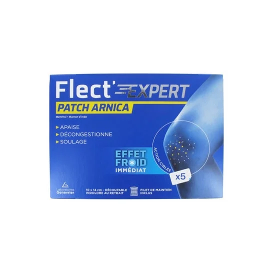 Flect'expert Arnica Patch effetto freddo immediato 5unts