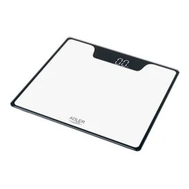Adler Ad8174W Báscula Baño Digital 180kg Vidrio Templado Bl 1ud