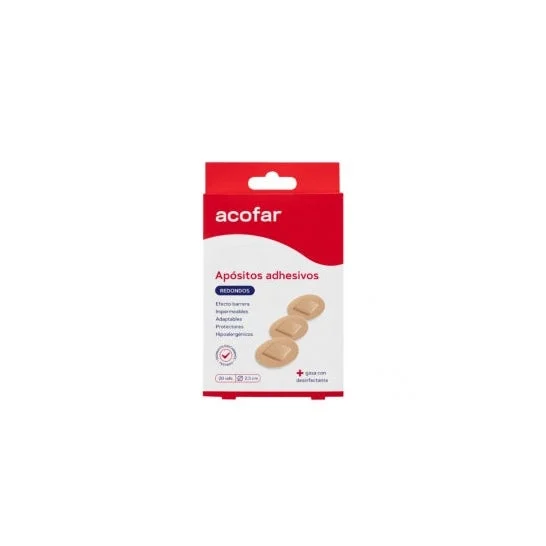 Tampone adesivo rotondo 20 U