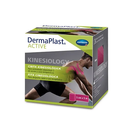 Nastro Kinesiologico Attivo Dermaplast 5x5 Rosa