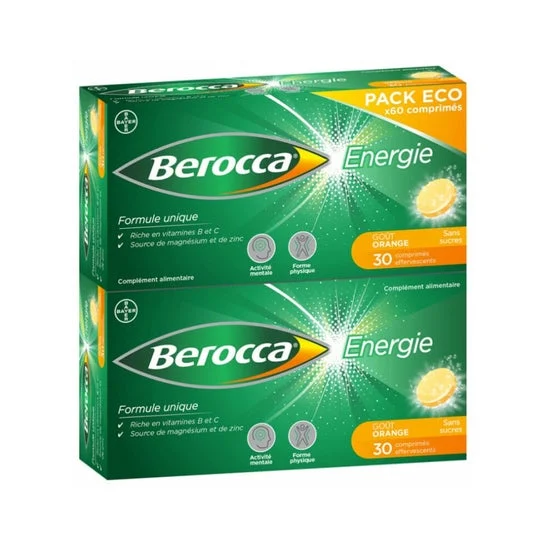 Berocca Energie Efervescente Sin Azúcar 60comp