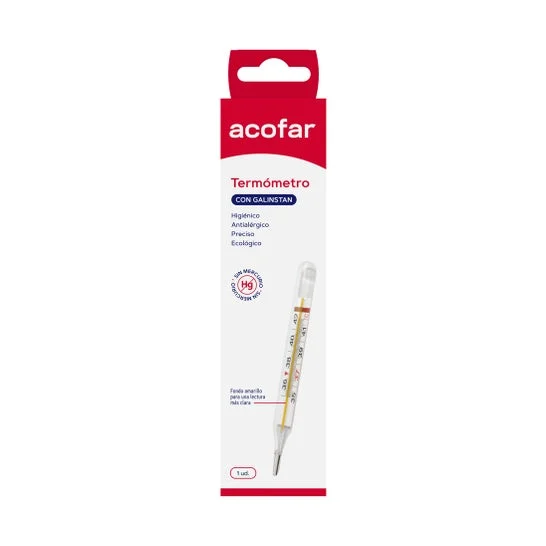 Scatola termometrica con galinstan 1pc