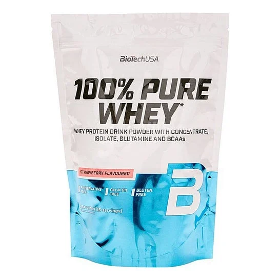 Biotech Usa 100% Pure Whey Strawberry 454g