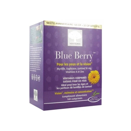 Nuovo Nordic Blue Berry 140comp