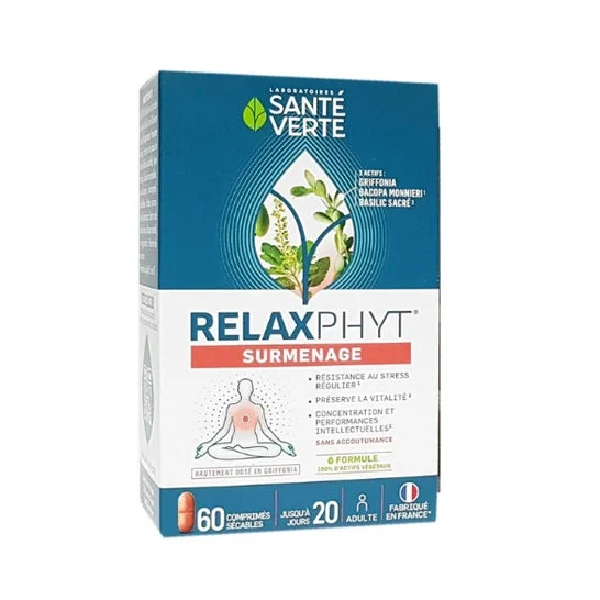 Santé Verte RelaxPhyt Surmenage 60comp