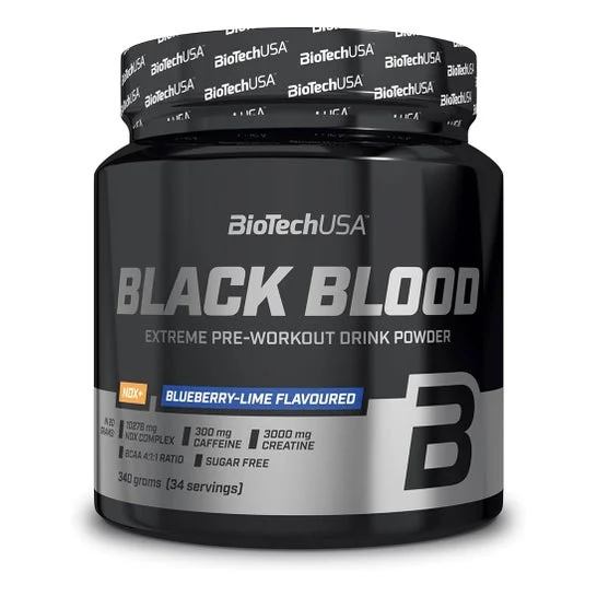 Biotech Usa Black Blood NOX+ Mirtillo e Lime 330g