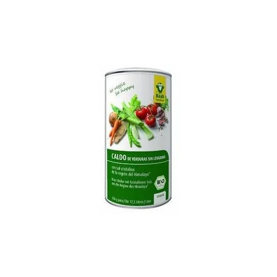 Raab Vitalfood Yeast Free Vegetable Broth Organic 350g jar